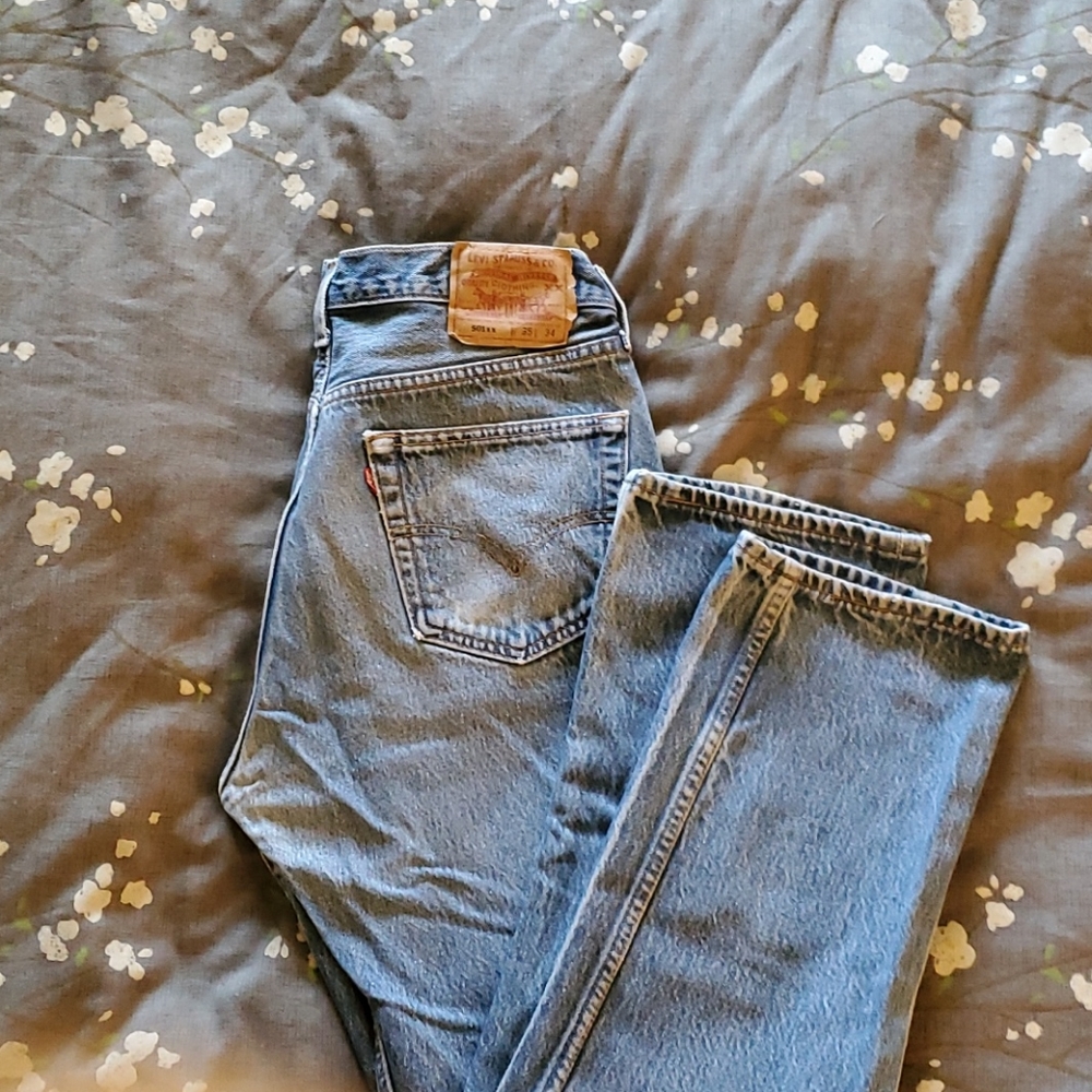 Vinage Shrink to fit 501 Levi's bought in the 90s